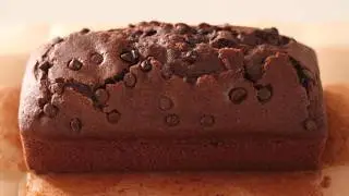 【バター不使用！】混ぜて焼くだけ♪簡単チョコチップココアケーキの作り方／Fluffy Chocolate  Cake recipe