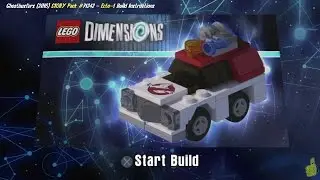 Lego Dimensions: Ecto-1 (2016) / Build Instructions (Ghostbusters STORY Pack #71242) - HTG