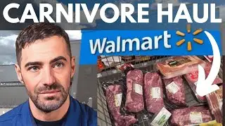 Huge Walmart Carnivore Grocery Haul! Shop with Me! 