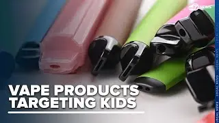 Vape products target kids with flashy tech and flavors. Why hasn't the government shut it down?