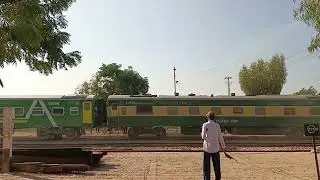 New Chinese coach trial spl passing jalal Mari station