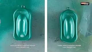 PERBEZAAN GUNA CAT PRIMER DAN UNDERCOAT & TANPA GUNA CAT PRIMER & UNDERCOAT | SAMURAI PAINT MALAYSIA