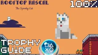 EASY 30 Second Platinum! | Rooftop Rascal The Spooky Cat Trophy Guide