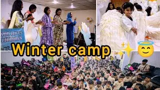 Winter Camp 2025 All Centers Get together 🤗✨🤝😇@saiblesimon7705 #viralvideo #wintercamp#sundayschool 