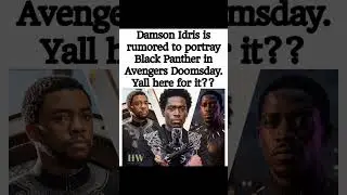 Damson Idris as Black Panther in Avengers: Doomsday?! Marvel Fans Are LOSING IT! #damsonidris #viral
