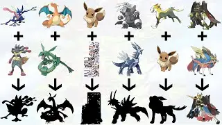 Top 6 Pokemon Fusions Request #8: Eevee + MissingNo, Greninja + Mega Lucario & More