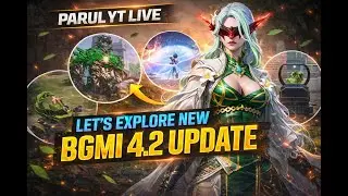 BGMI New Update Live 🔴 4.2 Gameplay & Reactions #Live#pubgmobile#GirlGamer#GamingLive#BGMI