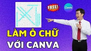 Create Crossword Puzzles on Canva Extremely Quickly in Just 5 Minutes!
