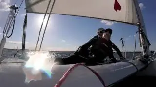 Dart 18 - perfect sailing conditions.