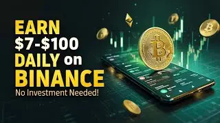 Earn $100 Daily on Binance | No Investment Needed #crypto #binance #passiveincome #trading