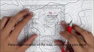 Как использовать военный транспортир для навигации на местности