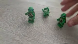 Lego ninja turtles Mikey vs pizza millions