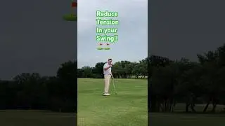 Reduce tension in your golf swing! ⛳️⛳️
