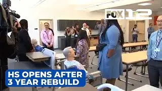Benson Polytechnic opens doors for 1st time after 3 year rebuild