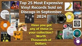 Most Expensive Vinyl Records Sold in September 2024 on Discogs.