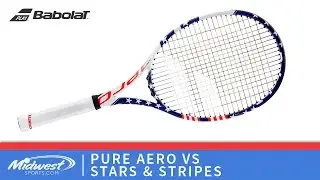 Babolat Pure Aero против Stars & Stripes