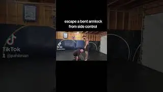 counter to someone doi g a bent armlock from side control