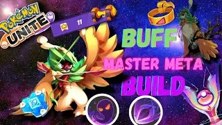 Decidueye build buff BROKEN Master Rank Pok&eacute;mon Unite Mobile Android iOS