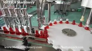 Automatic Capping And Filling Machine  For Liquid