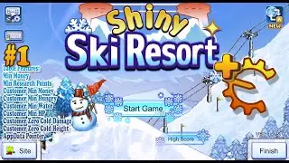 SHINY SKI RESORT Gameplay + CHEAT ENGINE | [#1]