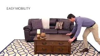 Woodboro Rectangular Lift Top Cocktail Table from Ashley
