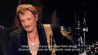 Johnny Hallyday & Brian Setzer - That's alright mama (Théâtre de Paris 2013)(+ Paroles) (yanjerdu26)