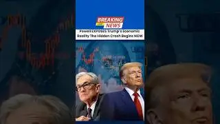 Powell just shocked America Trump&rsquo;s Economic Dream is Crumbling fast.. #news #pol&iacute;tica #trump #us