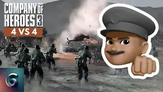 CoH3 Just one weekend game | 4v4 #coh3 #companyofheroes3