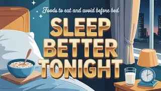 Food to eat and avoid before bed