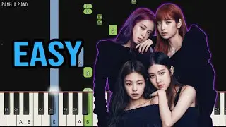 BLACKPINK - Ice Cream (with Selena Gomez) | EASY Piano Tutorial by Pianella Piano