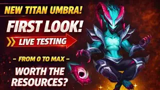 NEW Titan Umbra First Look! Full Upgrade & Gameplay Test