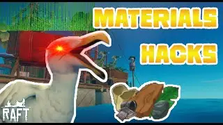 How To Easy Collecting Materials and Feather At Early Game - Raft Tips