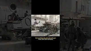 German 88 mm Flak 36 anti-aircraft and anti-tank gun used during World War II #ww2 #panzer #history