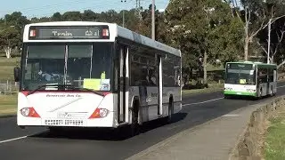 Buses in Footscray Park - Melbourne Transport