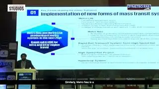 Mr. Karun Raj Singh Sareen, Partner Major Projects KPMG Advisory at 2nd Metro Rail Conference 2024