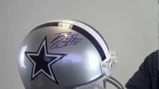 Roy Williams Autographed Dallas Cowboys Replica Helmet - JSA