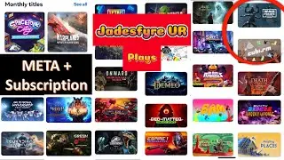 Meta Quest + Subscription - Cubism and Space Pirate Trainer DX