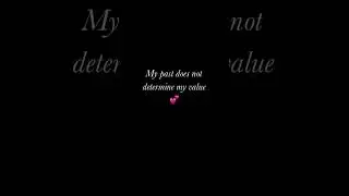 My past does not define my worth. God gives grace and he sees my value 💕#fyp