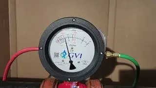 GVI Glycerin Filled Flow Meter Test