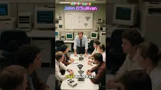 John O&rsquo;Sullivan⌛🔎✅The Inventor of Wi-Fi  #famousinventors #inventionhistory #fyp #shorts