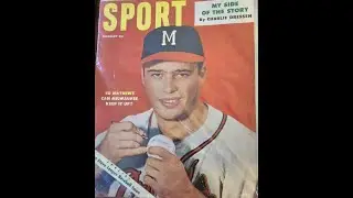 2 more Eddie Mathews items & 2 Warren Spahn Cards from the National 2024