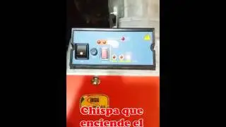 Pasos de encendido de un quemador a gas Unigas NG400