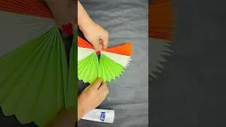 DIY Independence Day Craft Ideas #papercraft #diy #independenceday #craft #shorts #ytshorts #crafts