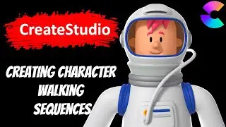 Creating Character Walking Sequences on CreateStudio