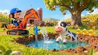 😲💦 Monkey Farmer&rsquo;s Last Drop! Will the Crops Survive the Heatwave 🌞🌾