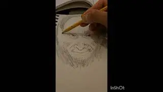 Sketching a Marvel style face #marvel  #art #face #pencildrawing #pencilsketch 