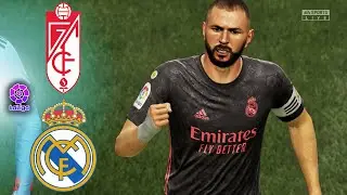 FIFA 21 - Granada vs Real madrid - La Liga 2020/2021 - Gameplay & Full match | Prediction