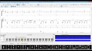 TUXguitar fretboard viewer modes*(tutorial)