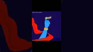 shree Krishna digital art #highlights #support #digitalart #mahavarat #krishna #animation #shorts