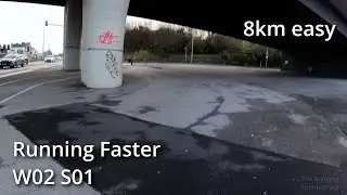 10km easy... a bit of reflection time | Run Faster W02 S01